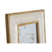 Photo frame Home ESPRIT White Natural Mother of pearl Mango wood Modern 21,5 x 2 x 27 cm - Декорация и Осветление<<<Дом