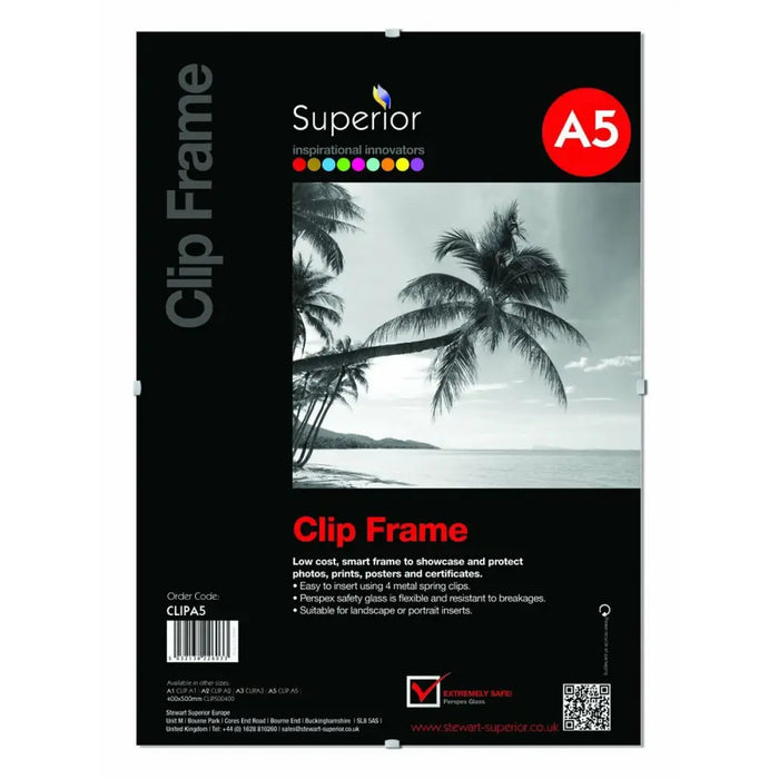 Photo frame Seco CLIP-A5 Brown Resin 21 x 15 cm - Декорация и Осветление<<<Дом Градина<<<BigBuy&&&Рамки за