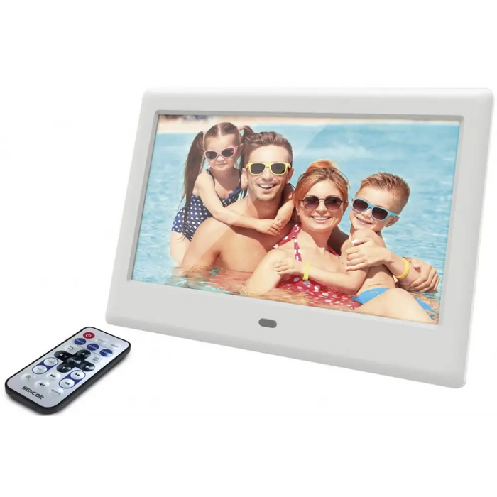 Photo frame Sencor SDF 782 WH - Фоторамки<<<Дом и градина<<<TechMart&&&Дигитални фоторамки<<<Дом и градина<<<Technopolis