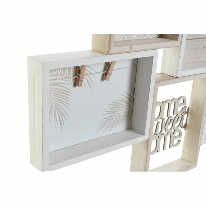 Photo Frame with Clamps DKD Home Decor MDF Wood Mediterranean 59 x 4 x 48 cm - Декорация и Осветление<<<Дом