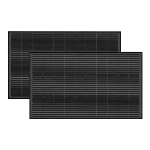 Photovoltaic panel set 2x EcoFlow 100W (rigid structure) - Photovoltaic panels<<<Photovoltaic