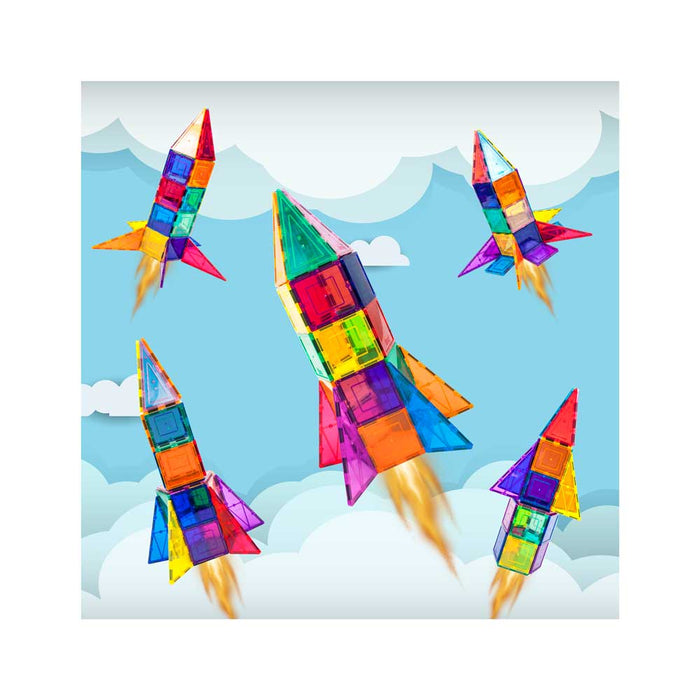 Picasso STEAM Magnetic constructor Rocket 32 pieces