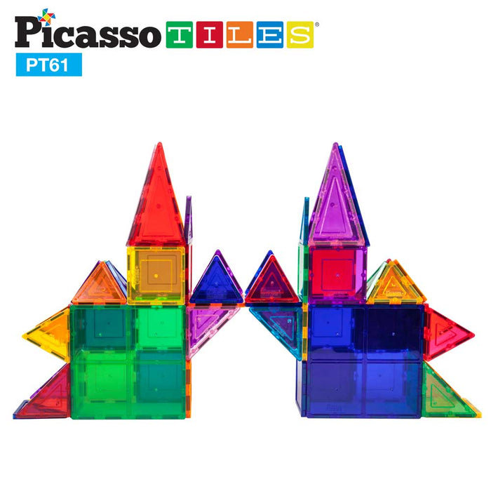 Magnetic constructor Picasso Tiles STEAM - 61 pieces
