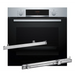Piekarnik BOSCH HBA514BS3 + Prowadnice teleskopowe 1 poziomowe BOSCH HEZ538000 - Built-in ovensAGD-PIZ<<<Home Appliance