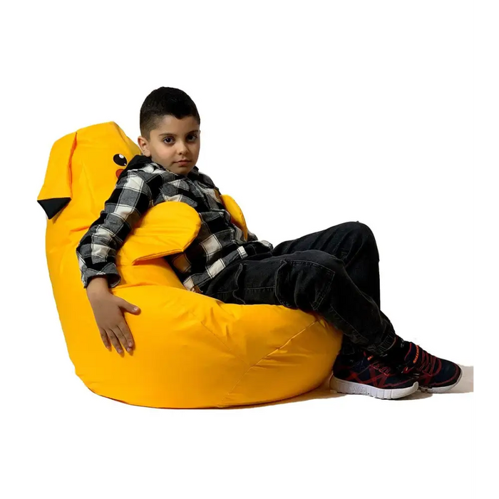 Pikachu yellow Sako bag pouffe L 105 x 80 cm - Poufs for children/youthPUF-DZI<<<Poufs and footrestsPUF<<<ActionPL