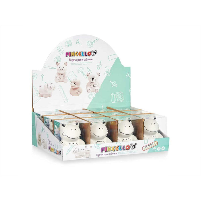 Money box Pincello Ceramic Frog 9 x 12 x 9 cm (12 Units)