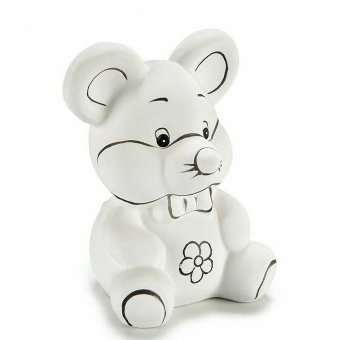 Money box Pincello Ceramic 10 x 13 x 8,5 cm 8 x 12,5 x 9,5 cm 10 x 12,7 x 8 cm (12 Units)