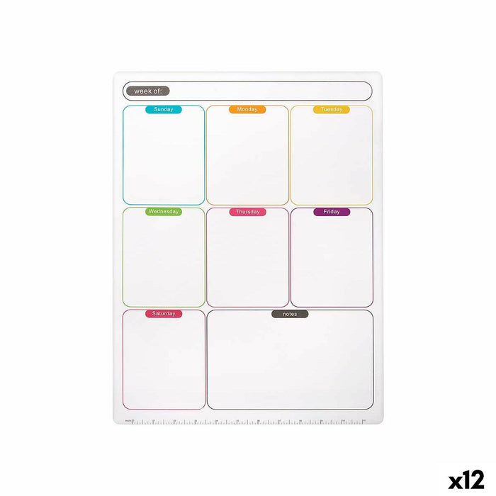 Magnets Pincello White 33,5 x 48 x 0,5 cm Fridge A3 (12 Units)