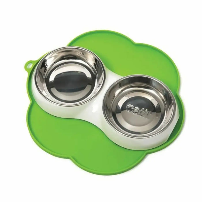 Place mat Catit Green Silicone Plastic Ø 30 cm - Домашни Животни<<<Дом Градина<<<BigBuy&&&Здраве и хигиена<<<Домашни