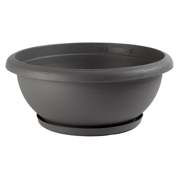 PLASTIC POT F25CM PLASTECNIC TERRAE BOWL