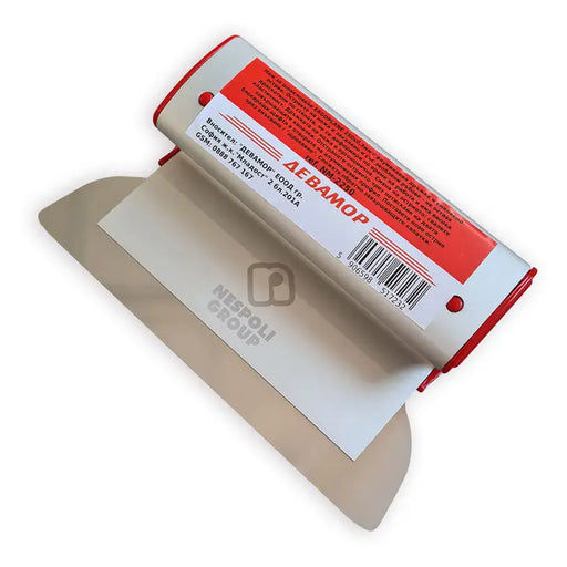 PLASTERING KNIFE WITH ALUMINUM HANDLE NESPOLI 0.3X250MM - Строителни инструменти и аксесоари<<<Инструменти аксесоари за