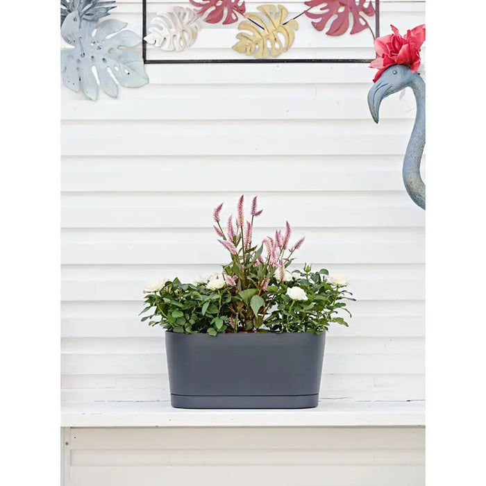 PLASTIC BOX 40CM TERA VEGA - Сандъци<<<Саксии кашпи и цветарници<<<Градина<<<Praktiker