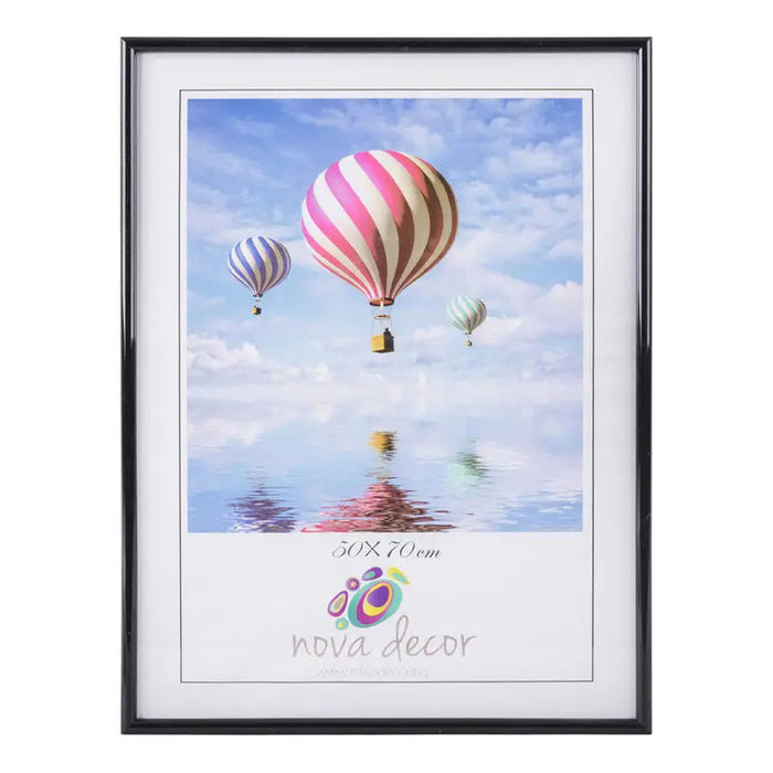 PLASTIC PHOTO FRAME 50X70 CM. BLACK - Рамки и клипс<<<Декорации<<<Мебели и интериор<<<Praktiker