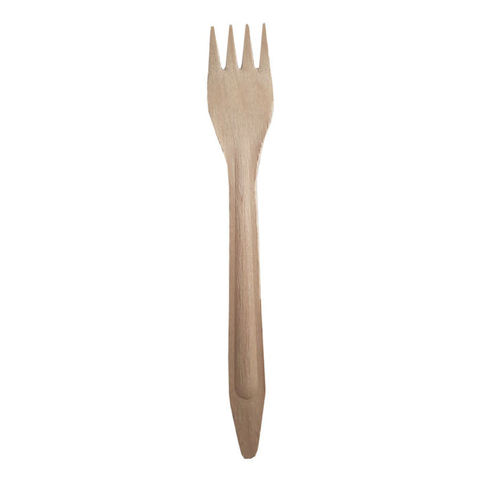 WOODEN FORKS 10PCS PLASTIC SOFIA