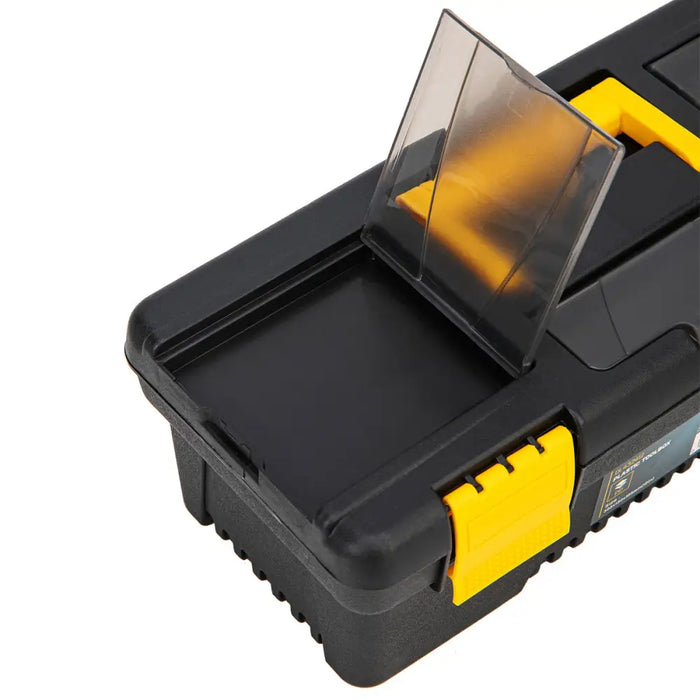 Plastic Tool Box Deli Tools EDL432412 12’’ (yellow) - Tool bags and cases<<<Tools<<<InnproXML