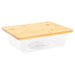 PLATE WITH PLASTIC LID 24X19CM Z1155 ZOKURA - Сервизи чаши и чинии<<<Домашни потреби<<<Кухня<<<Praktiker