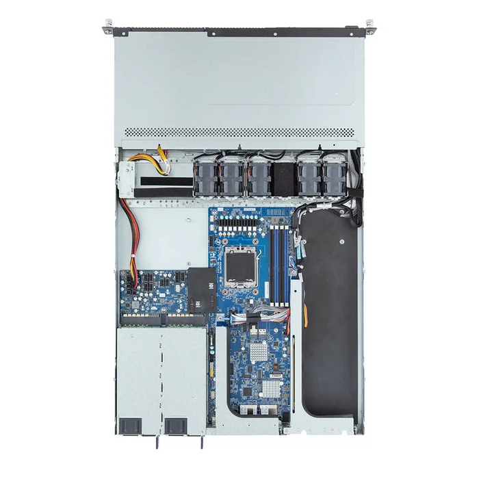 Platforma Gigabyte Rack (1U) R133-C11-AAG1 AMD Epyc 4004/Ryzen 7000 (4x 3,5’’ SATA HS 1xM.2 2x10Gbe 2x1Gbe IPMI 1 + 1