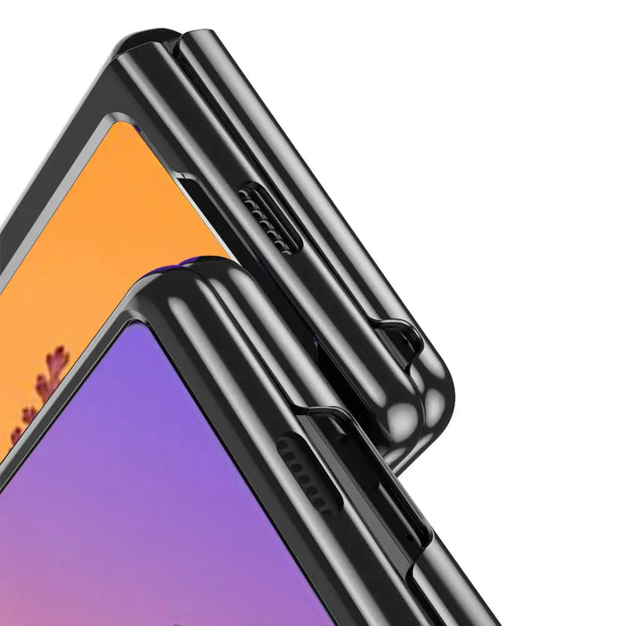 Plating Case for Samsung Galaxy Z Fold 4 cover with a metallic frame pink - Cell phone cases and covers<<<HurtelXML