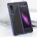 Plating Case hard case Electroplating frame Cover for Samsung Galaxy Fold blue - Cell phone cases and covers<<<HurtelXML