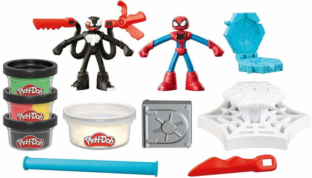Modelling Clay Game Play-Doh Spider-Man Slash Attack Multicolour