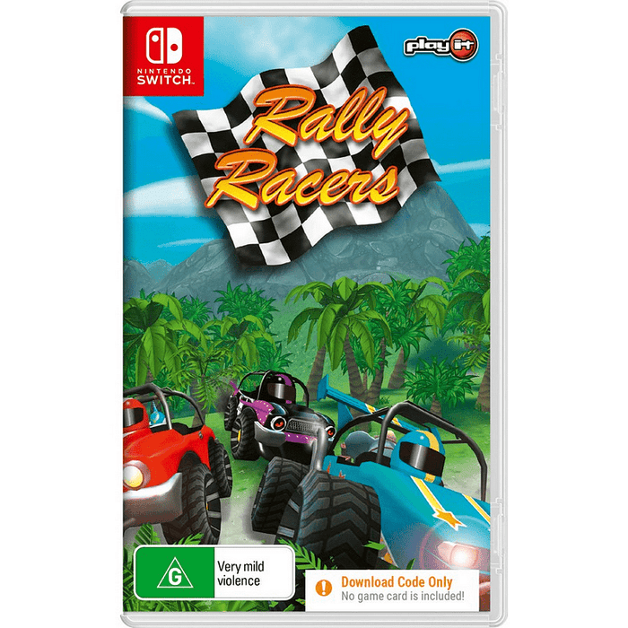 Rally Racers Game - Code in Box (NSW)