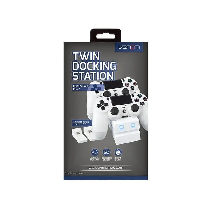 PlayStation 4 Venom Charging Dock White VS2737 - Плеър DVD<<<Конзоли и аксесоари<<<ТВ Аудио