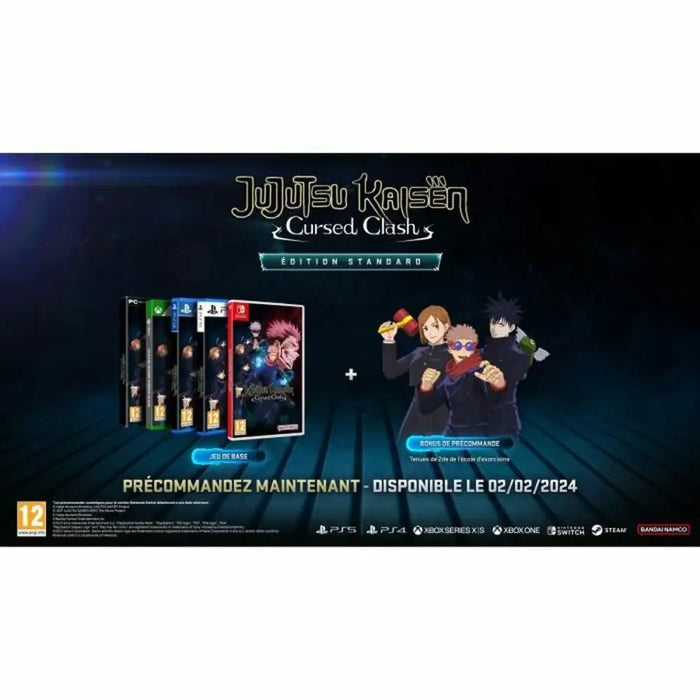 PlayStation 5 Video Game Bandai Namco Jujutsu Kaisen: Cursed Clash (FR) - Електроника Игри<<<Компютри|