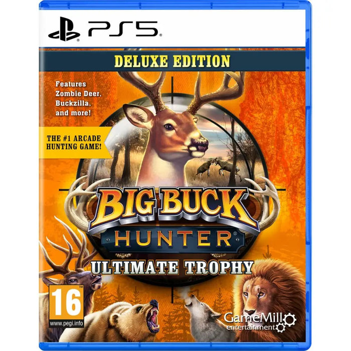 PlayStation 5 Video Game Just For Games Big Buck Hunter Ultimate Trophy Deluxe Edition - Електроника Игри<<<Компютри|