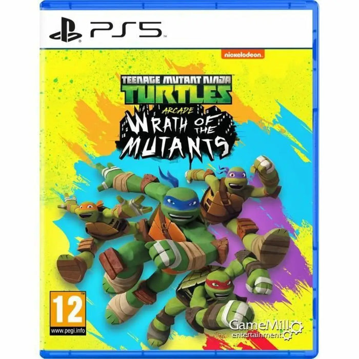 PlayStation 5 Video Game Just For Games Teenage Mutant Ninja Turtles Wrath of the Mutants - Електроника