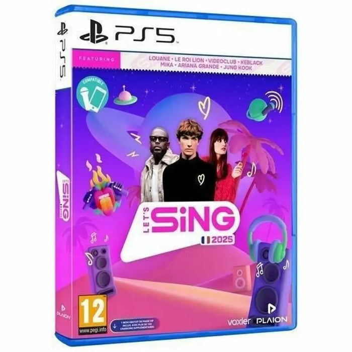 PlayStation 5 Video Game KOCH MEDIA Let’s Sing 2025 (FR) - Електроника Игри<<<Компютри| Електроника<<<BigBuy&&&Видео
