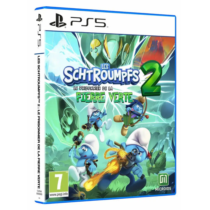 PlayStation 5 Video Game Microids The Smurfs 2 - The Prisoner of the Green Stone (FR) - Електроника Игри<<<Компютри|