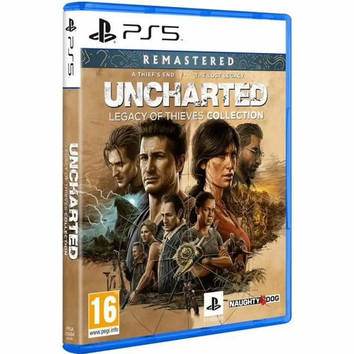 PlayStation 5 Video Game Naughty Dog Uncharted: Legacy of Thieves Collection Remastered - Електроника Игри<<<Компютри|