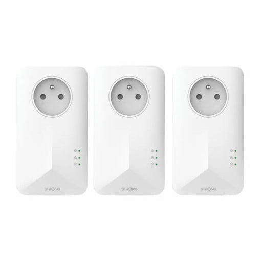 PLC Adapter STRONG - Компютър Мрежи и компоненти<<<Компютри| Електроника<<<BigBuy&&&Home Plug мрежи<<<Компютър Мрежи и