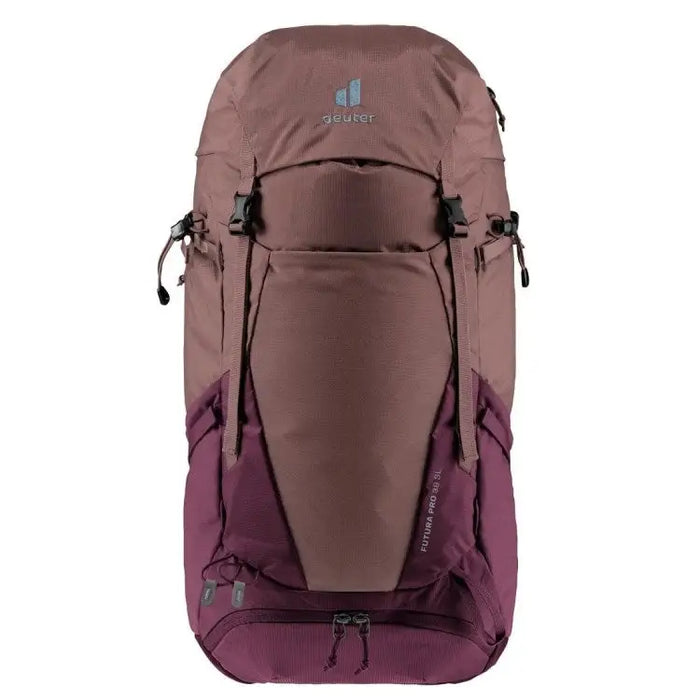 Plecak turystyczny damski Deuter Futura Pro 38 SL - ashrose/cassis - Bags backpacks