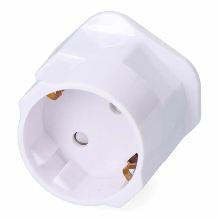 Plug Adapter F-line White 230 V - Сигурност Удома<<<Дом Градина<<<BigBuy&&&Смарт щепсели<<<Сигурност Удома<<<Дом