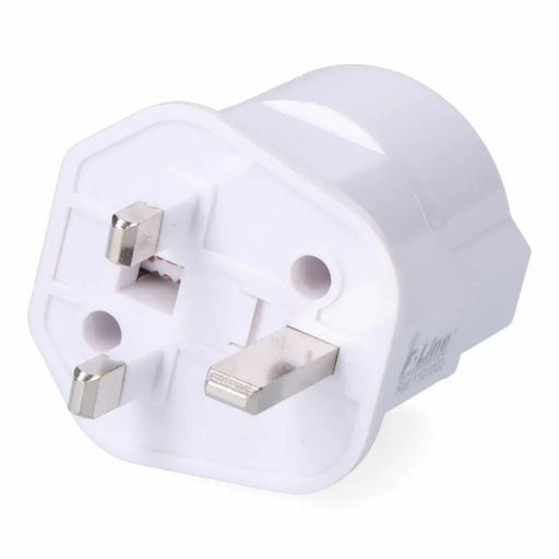 Plug Adapter F-line White 230 V - Сигурност Удома<<<Дом Градина<<<BigBuy&&&Смарт щепсели<<<Сигурност Удома<<<Дом