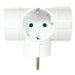 Plug Adapter Silver Electronics 9153 3500W White 220 V - Електроника Периферни и резервни части<<<Компютри|