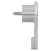 PLUG EMOS FLAT CORNER WHITE P0059 - Щепсели и куплунги<<<Електроматериали<<<Praktiker&&&Щепсели и