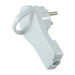 PLUG FLAT CORNER TOPFIX WHITE - Щепсели и куплунги<<<Електроматериали<<<Praktiker&&&Щепсели и
