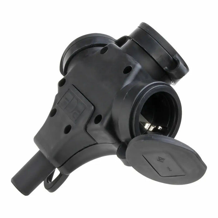 Plug socket Kopp 2p + t Black 250 V With lid - Сигурност Удома<<<Дом Градина<<<BigBuy&&&Смарт щепсели<<<Сигурност