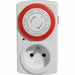 Plug with analogue programmer Chacon - Сигурност Удома<<<Дом Градина<<<BigBuy&&&Смарт щепсели<<<Сигурност Удома<<<Дом