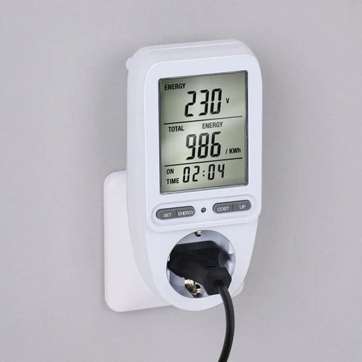 Plug with electricity consumption monitor Grundig 16 A - Сигурност Удома<<<Дом Градина<<<BigBuy&&&Смарт