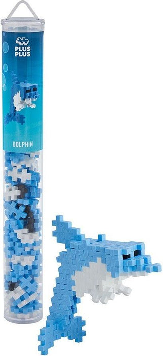 Plus Plus Construction Set - Aquatic Animals, 100 pieces, assortment