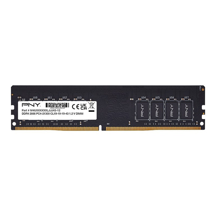 PNY MD16GSD42666-SB memory module 16 GB 1 x 16 GB DDR4 288-pin DIMM