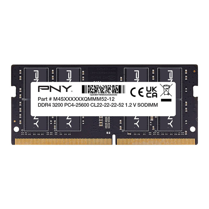 PNY MN32GSD43200-BLK memory module 32 GB 1 x 32 GB DDR4