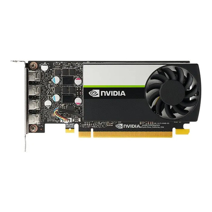 PNY VCNT1000-8GB-SB NVIDIA T1000 8GB GDDR6 4x MINI DISPLAYPORT PCI EXPRESS 3.0 LP - ATX BRACKET SMALL BOX - NVIDIA