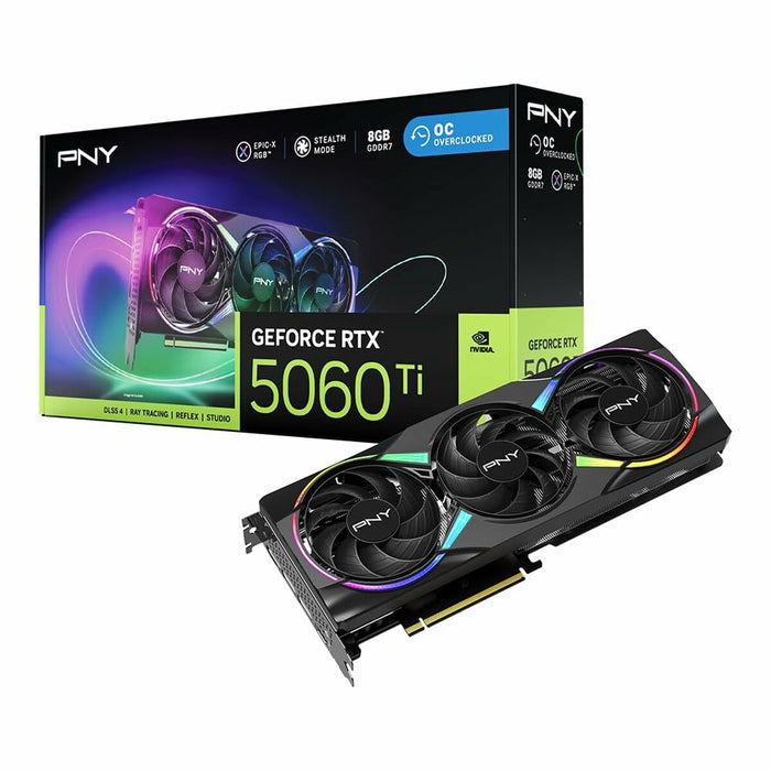 Graphics card PNY geforce rtx 5060 ti 8 GB GDDR6X GDDR7