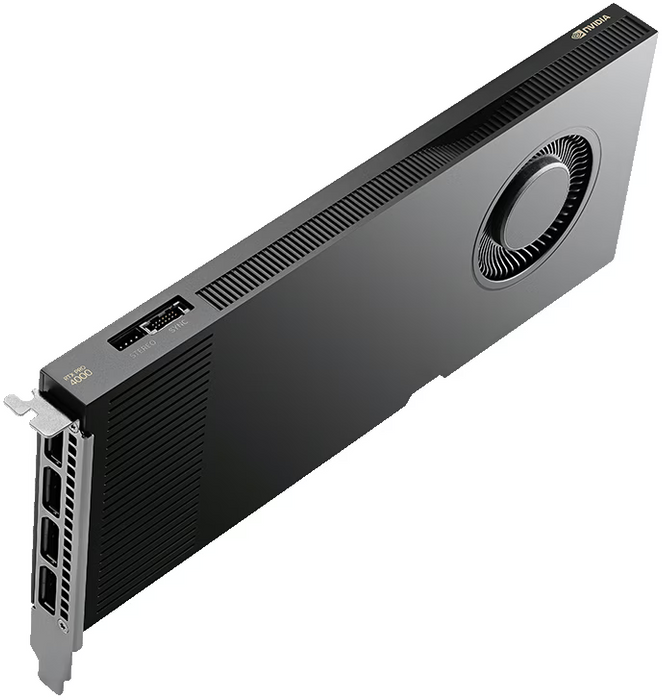 Video card PNY VCNRTX4000PRO-PB, RTX A4000 PRO 24GB GDDR7