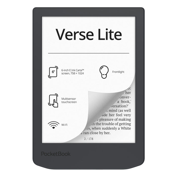 POCKETBOOK Verse Lite PB619 Midnight Gray eBook