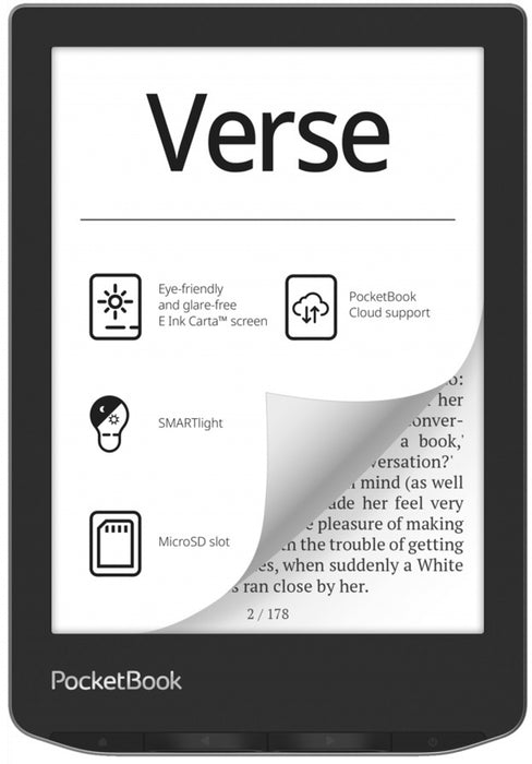 Pocketbook Verse Mist Grey PB629 e-book